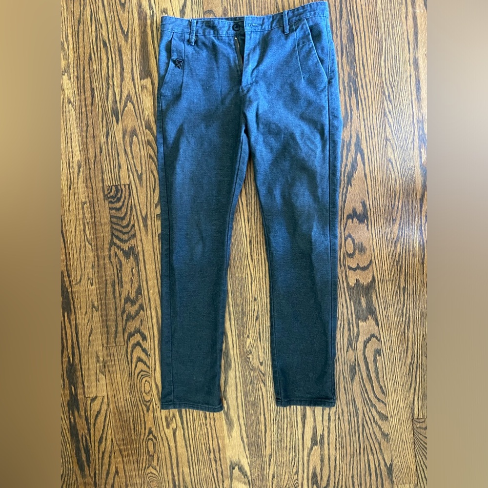 Men’s Dark Grey Slacks - Size 30 Waist